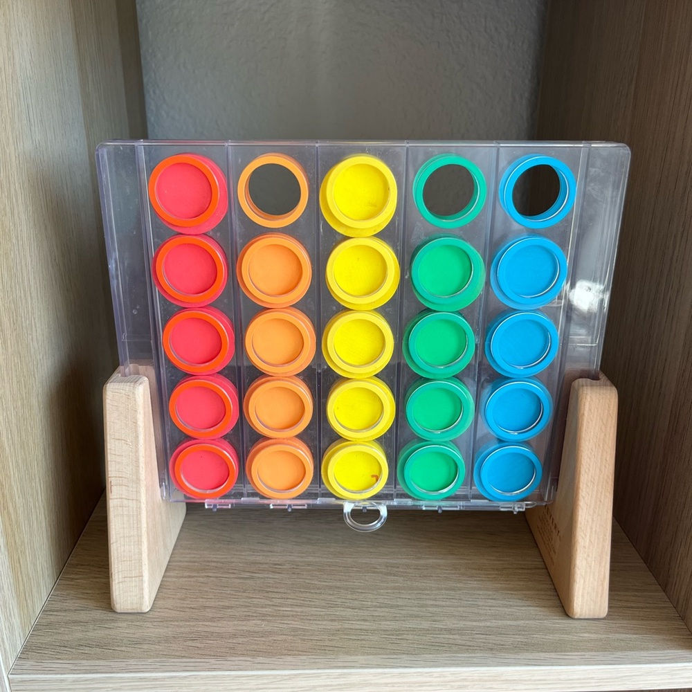 Lovevery Kids Game with Multicolor Pieces